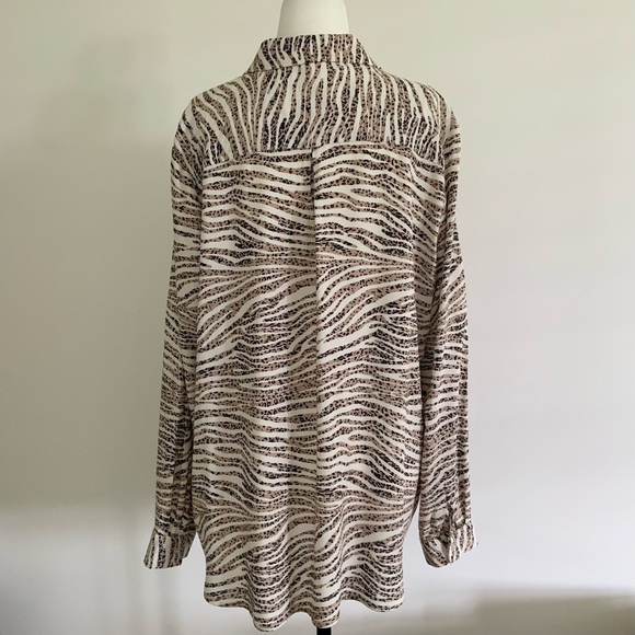 Abstract Animal Print Shirt - Picture 6 of 12